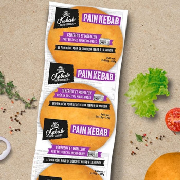 3 Pains Kebab Ronds Déjà...