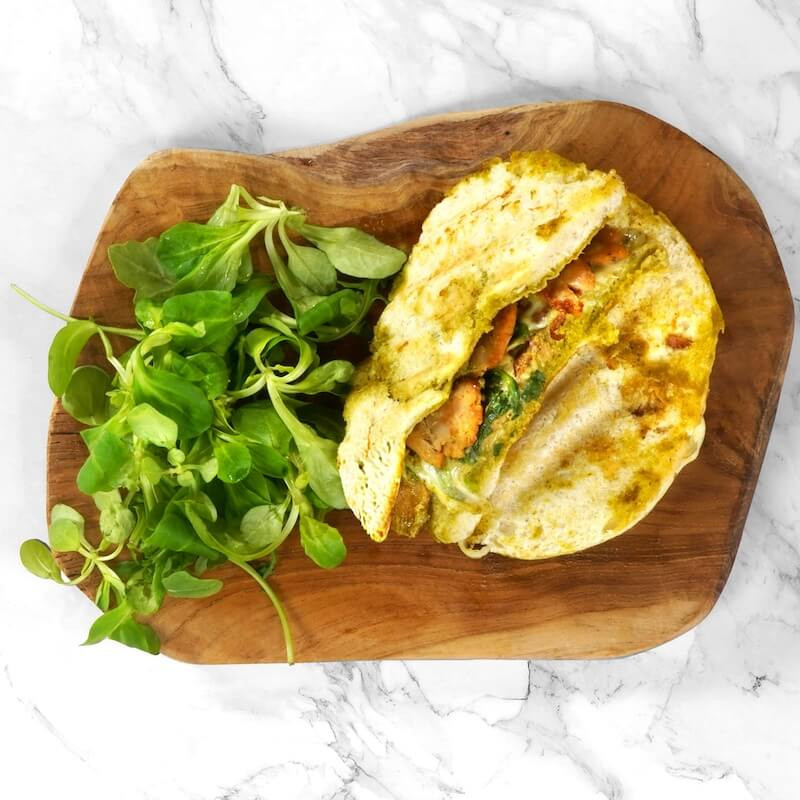 Croque kebab à l'italienne