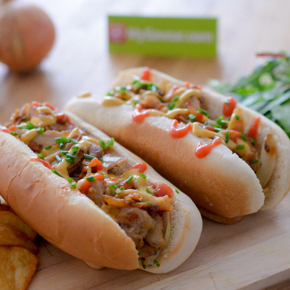Hot dog façon Kebab