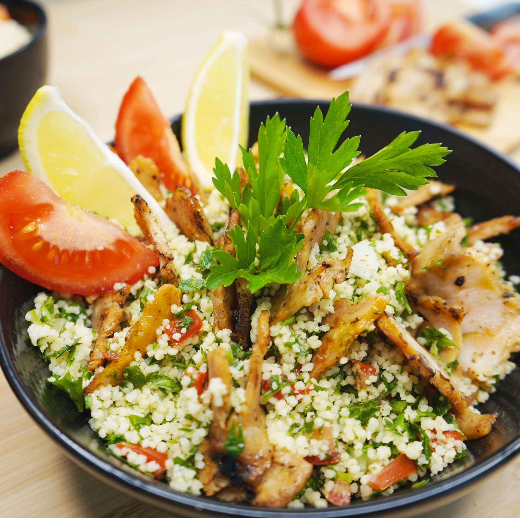 Taboulé kebab libanais