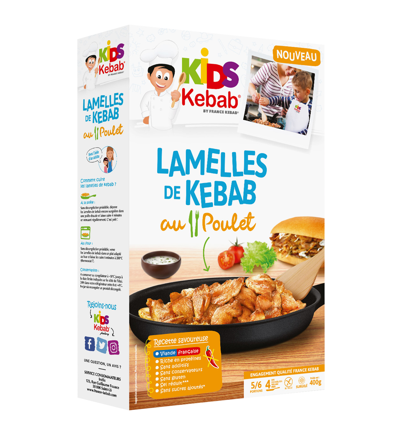 Les Lamelles de Kebab Kids Kebab