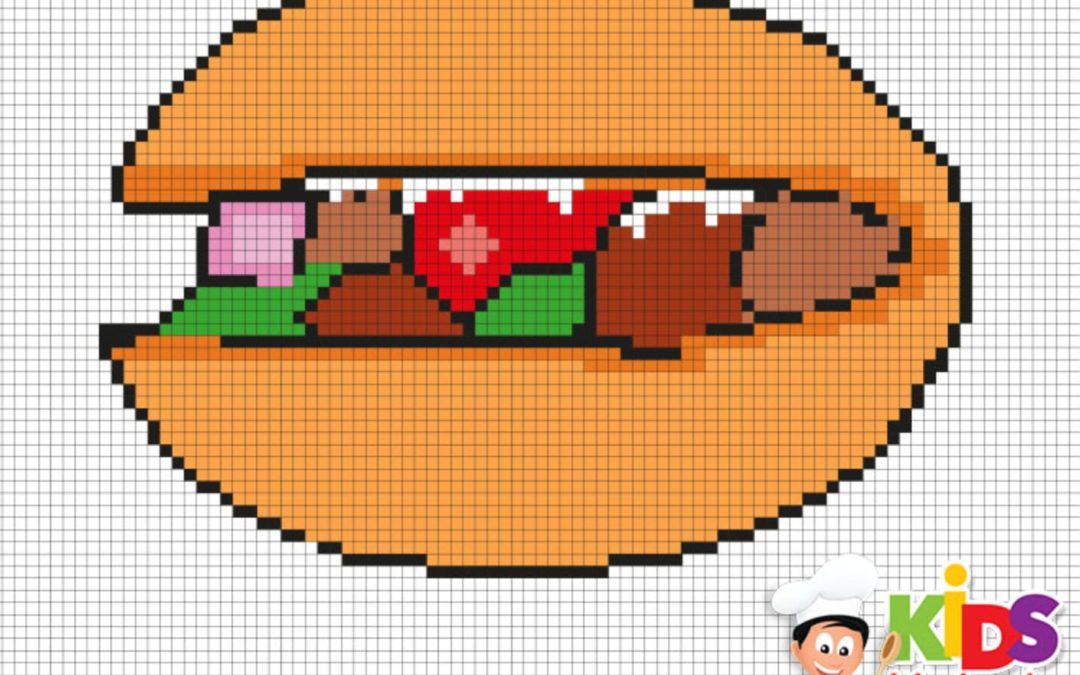 Pixel Art Kids Kebab