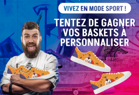 Jeu – Tentez de gagner vos baskets personnalisées