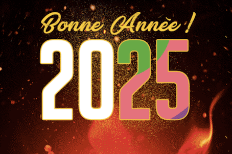 🎉 Bonne année 2025 ! ✨